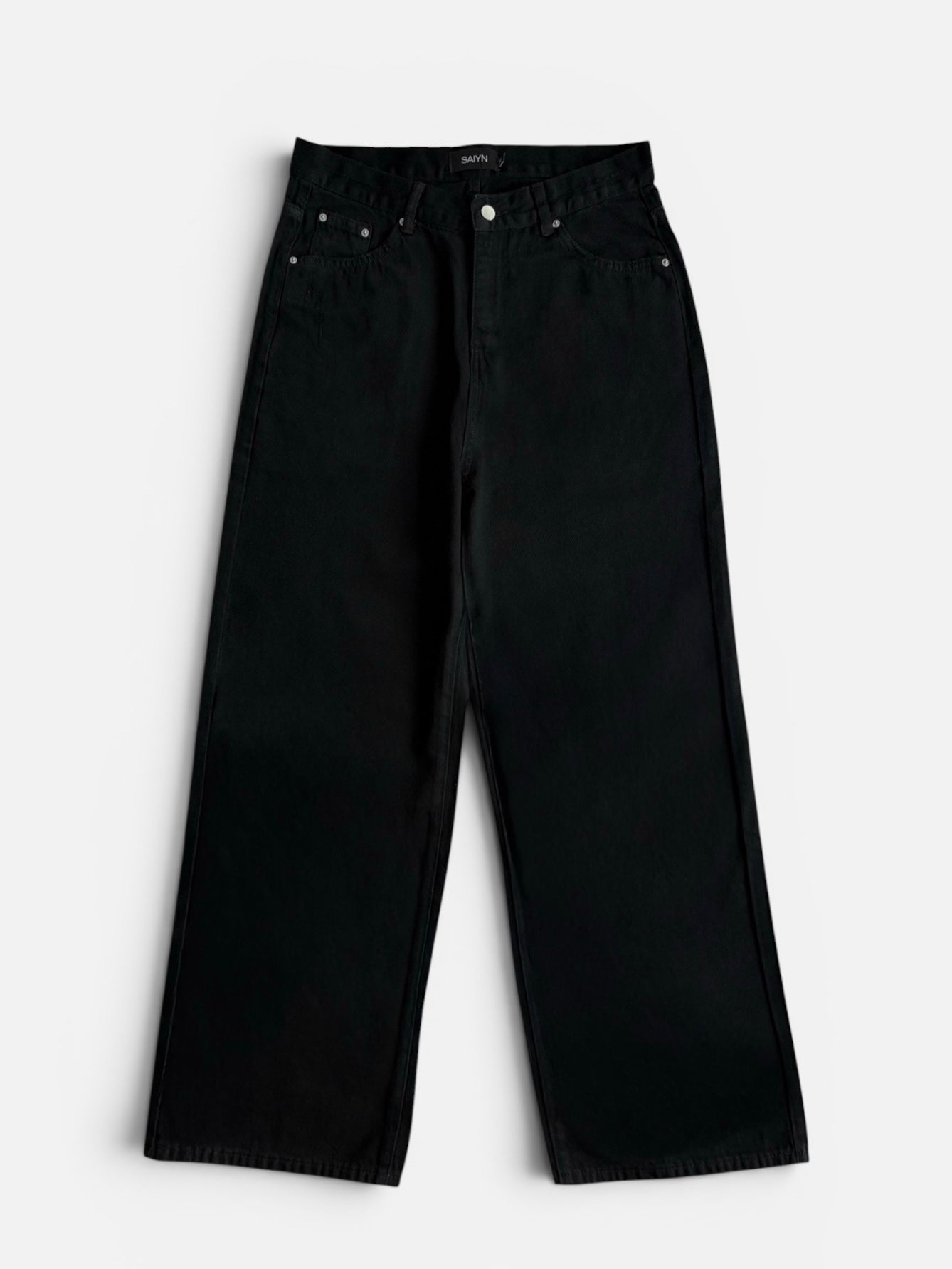 WIDE BLACK JEANS